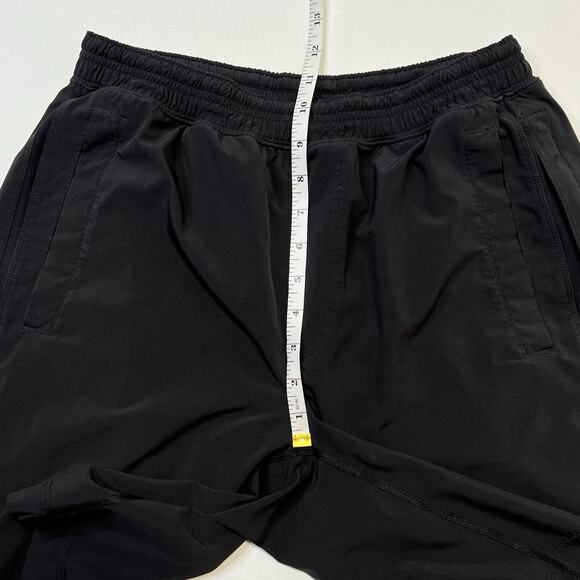 Lululemon Pace Breaker Short 9" Swim Mens Size Small Black Swift Lined - Picture 8 of 12